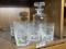 Nice Crystal Glasses & Decanter Set - Rowland Ward Safari Animal Theme