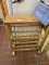 Vintage wooden wine rack