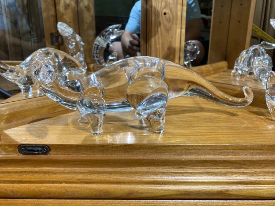 Rare Steuben Glass Dinosaur