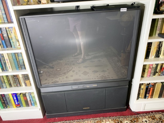 Vintage rear projection television