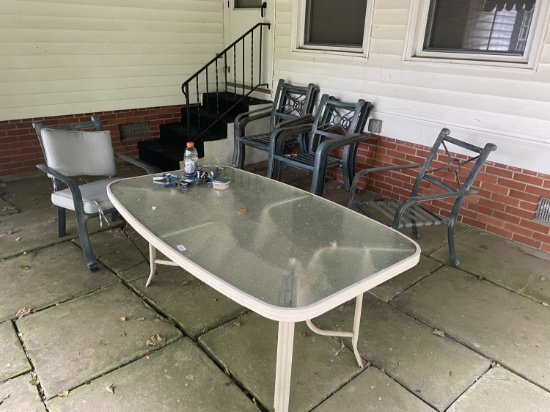 Vintage patio set