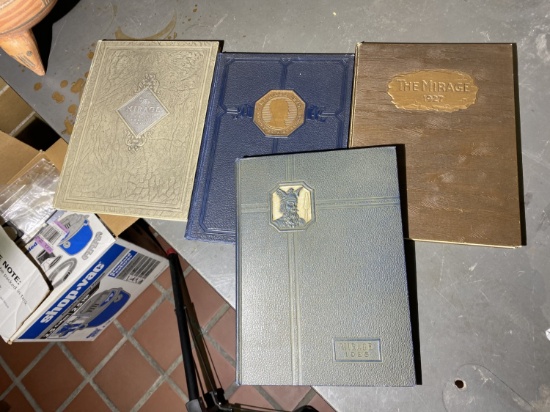 Group lot of 1920s Lancaster Ohio yearbooks