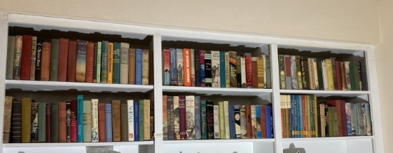 Large assortment of vintage books