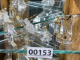 Group of Swarovski Crystal pieces