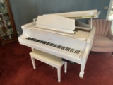 Vintage Samick Baby Grand 5' Player Piano