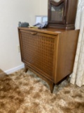 Very cool Mid Century Modern Record Cabinet w/records