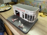 Plastic SInclair Service Station Model