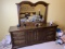 Vintage Heywood Wakefield dresser with mirror