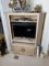 Wooden Corner Entertainment Cabinet