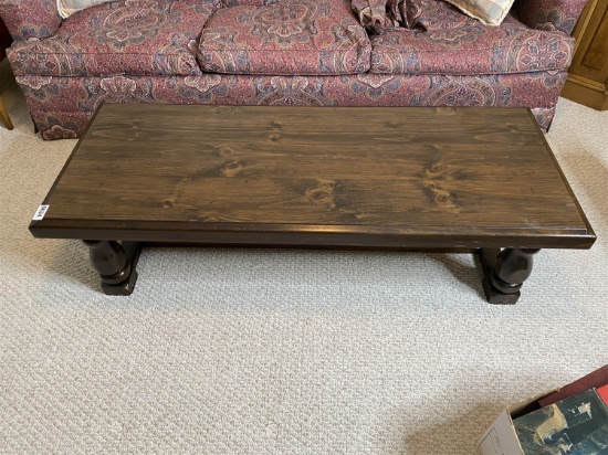 Vintage wooden coffee table