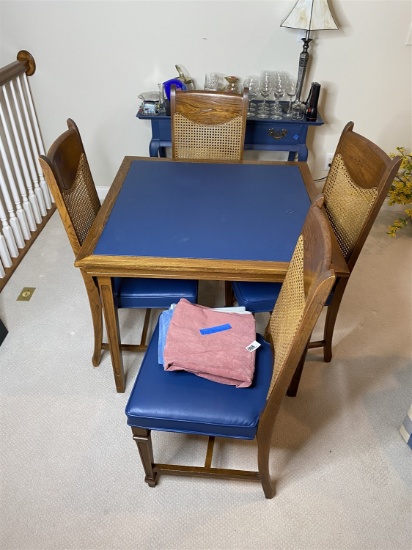 Vintage Mid Century Folding table and chairs set