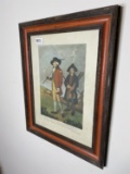 Framed Vintage Golf Print