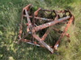 Vintage Small Metal Tractor Disc Plow