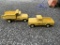 2 vintage toy Tonka Trucks