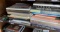 Shelf lot of books on art