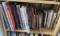 Shelf lot of racing and auto books - Mercedes, Ferrari, Grand Prix etc
