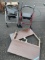 2 Walker Chairs Plus ends from a hospital bed