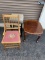 Three small pieces of furniture