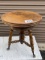 Antique Organ Stool with Glass feet