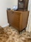 Very cool Mid Century Modern Record Cabinet w/records