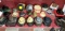 Huge lot of finer men's hats, fedoras in boxes