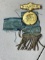 Unusual antique bicycle racing medal - 1896, Pennsylvania