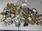 Large group lot of assorted vintage costume jewelry pieces