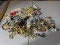 Large group lot of assorted vintage costume jewelry pieces