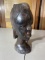 African art: Carved wooden bust or head of a woman
