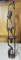 Strange carved African art wood carving creatures and spirits