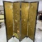 Vintage Japanese or Chinese Screen w/Hand Painted Decoration