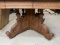 Heavy and large antique Eastlake table