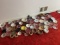 Huge Lot Old Vintage Ashtrays US and Abroad