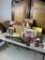 Assortment of Advertisement Items, Glassware, and Decor