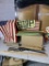 Vintage Flags, yard sticks, Daisy BB gun, Fair Canes and More