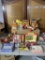 Vintage Fisher Price Toys, Campbell's Soup Dolls, blocks, Ohio Art Metal Top, and More
