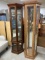 2 Curio cabinets 72
