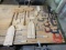 Large lot of assorted clamps - Wood and metal