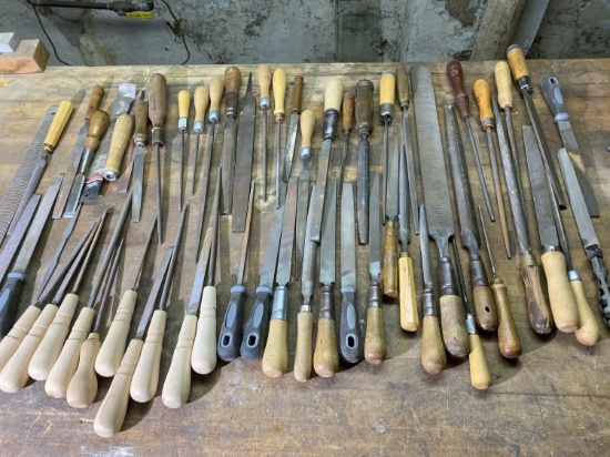 Giant group of assorted vintage, antique and newer files