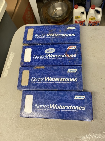 4 Norton Waterstones in boxes - Nice
