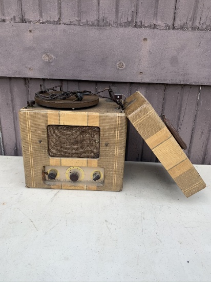Vintage Recordio Jr Radio By Wilcox Gay Tube