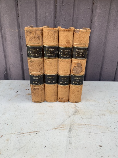 History of the English People Bokos Vol. 1,2,3,4,