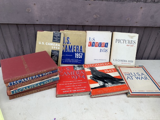 Group lot of US Camera Bound Magazine Books