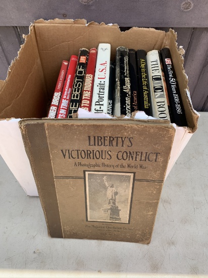 Group of Vintage Books including Cinema