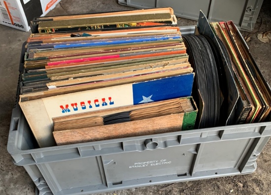 Large Group of Records