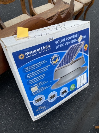 NaturalLight Energy Systems Solar Powered Attic Venting System
