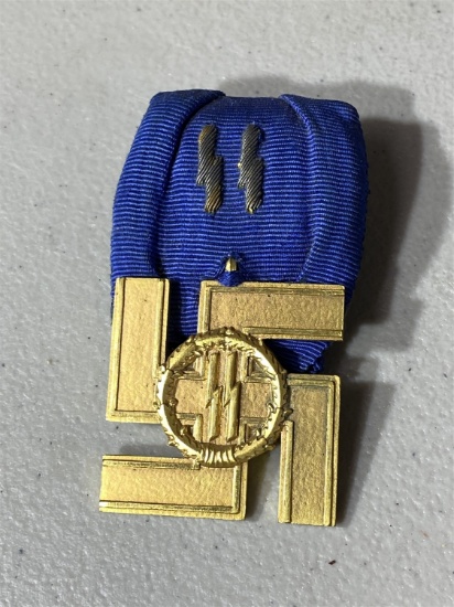 Very rare Nazi German SS Long Service Medal