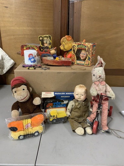 Assortment of Vintage Toys