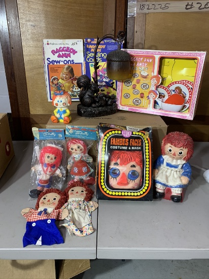 Vintage Raggedy Ann and Andy