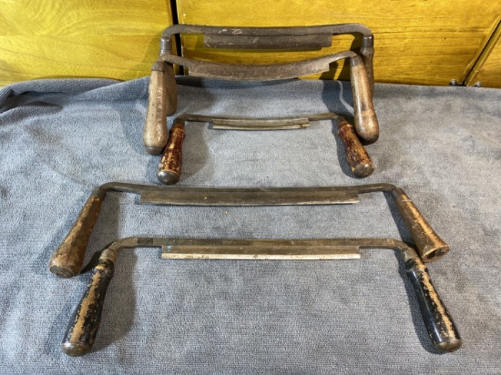 Group of 5 Antique Draw Shave Tools
